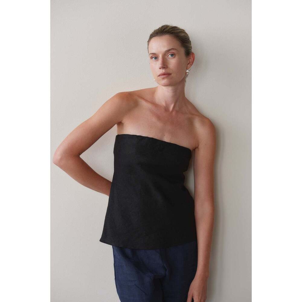 DONNI. The Linen Tube Top Size SJet / S